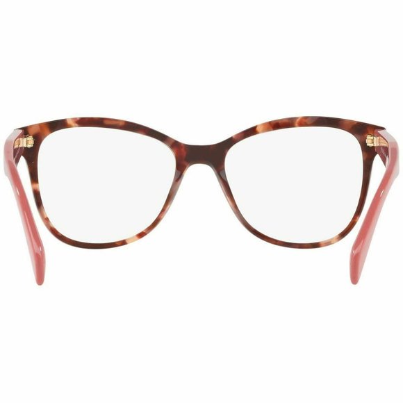 Prada Cat Eye Eyeglasses Pink Havana W/Demo Lens - Picture 4 of 4